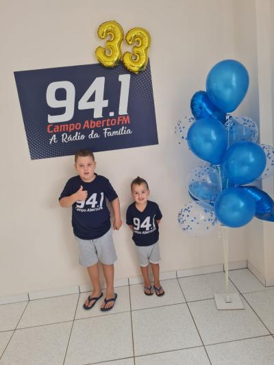 Campo Abeto FM estÃ¡ com programaÃ§Ã£o especial dos 33 anos